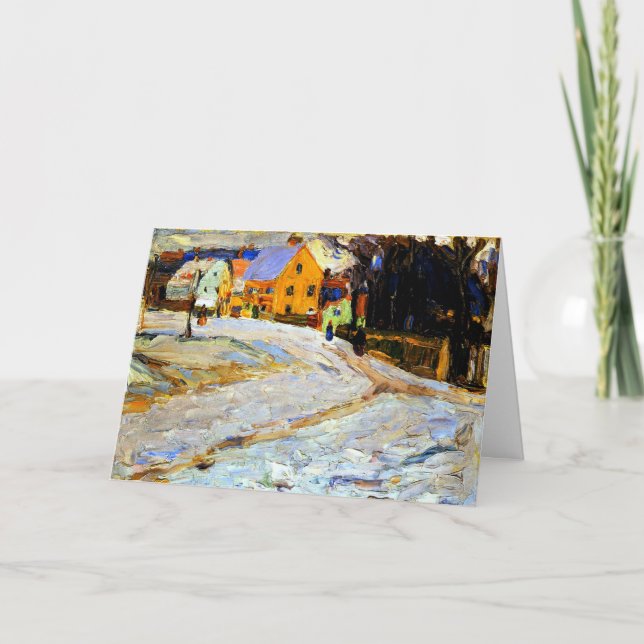 Kandinsky - Schwabing-Nikolaiplatz Kort (Framsida)