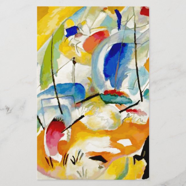 Kandinsky Sea Battle 1913 (Framsida)