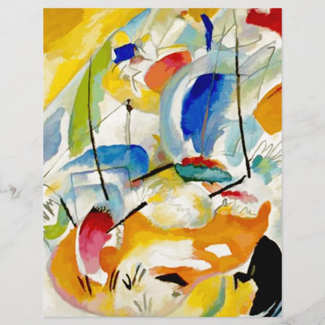Kandinsky Sea Battle 1913 (Framsida)