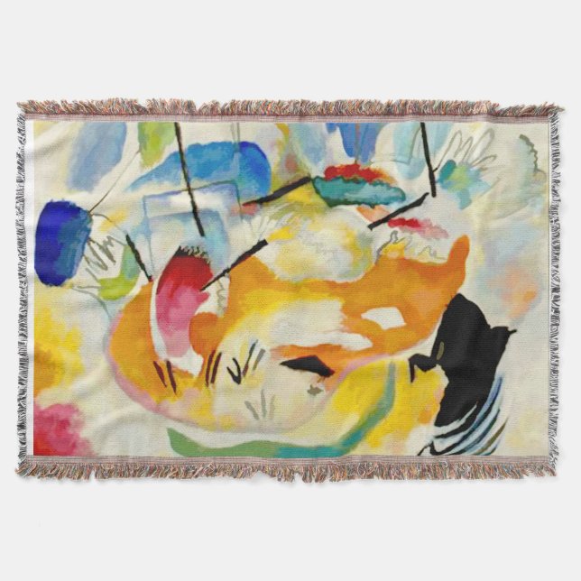 Kandinsky Sea Battle 1913 Filt (Framsidan)
