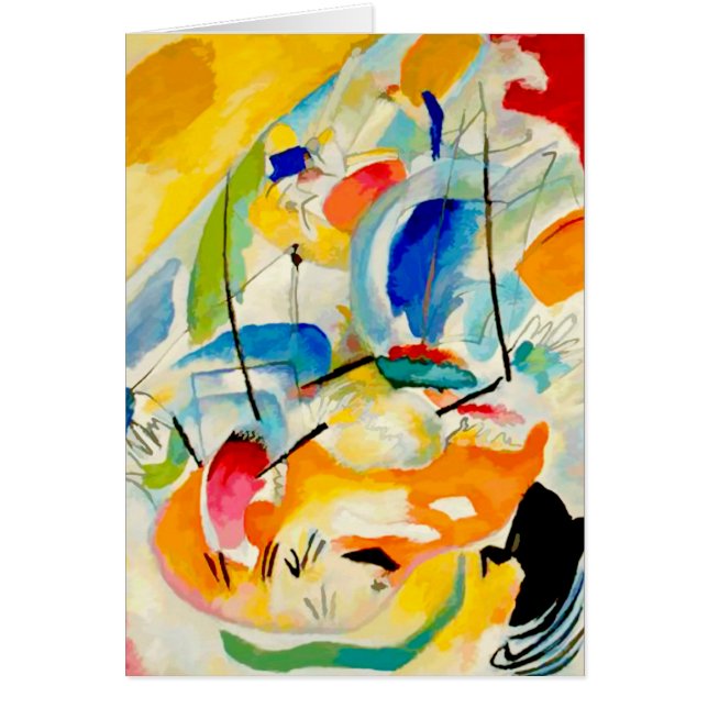 Kandinsky Sea Battle 1913 OBS Kort (Framsidan)