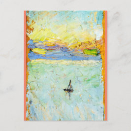 Kandinsky - Segelbåt till havs Vykort