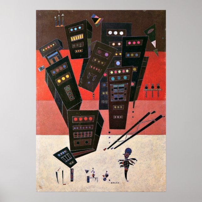 Kandinsky - Shadows Poster (Framsidan)