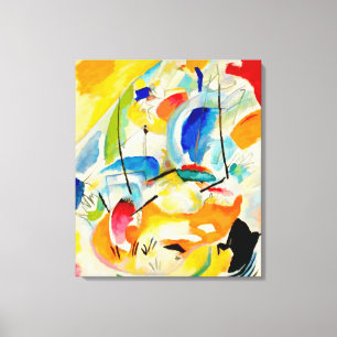 Kandinsky Sjöslag 1913 Canvastryck