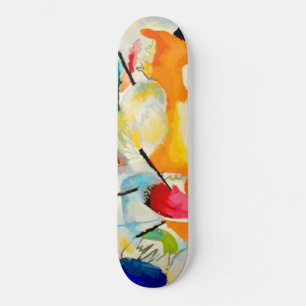 Kandinsky Sjöslag 1913 Mini Skateboard Bräda 18,5 Cm