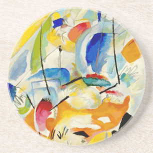 Kandinsky Sjöslag 1913 Underlägg Sandsten
