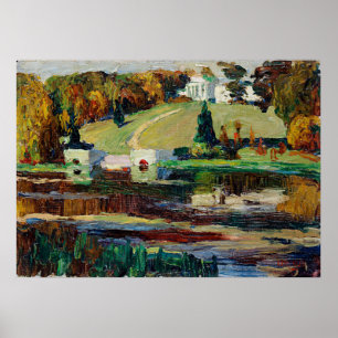 Kandinsky - Skiss för Achtyrka-Hösten Poster