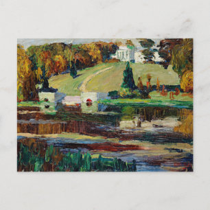 Kandinsky - Skizze päls Achtyrka-Herbst Vykort