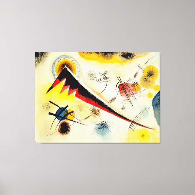 KANDINSKY - SLUTET AV ÅRET - 1922 - Bauhaus - Canvastryck (Framsida)