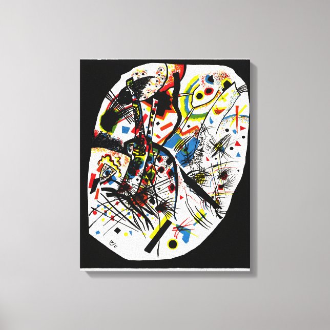 KANDINSKY - SMÅ WORLDS III - 1922 - Bauhaus - Canvastryck (Framsida)