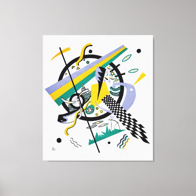 KANDINSKY - SMÅ WORLDS IV - 1922 - Bauhaus - Canvastryck (Framsida)