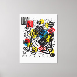 KANDINSKY - SMÅ WORLDS V - 1922 - Bauhaus - Canvastryck