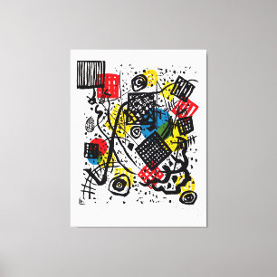 KANDINSKY - SMÅ WORLDS V - 1922 - Bauhaus - Canvastryck