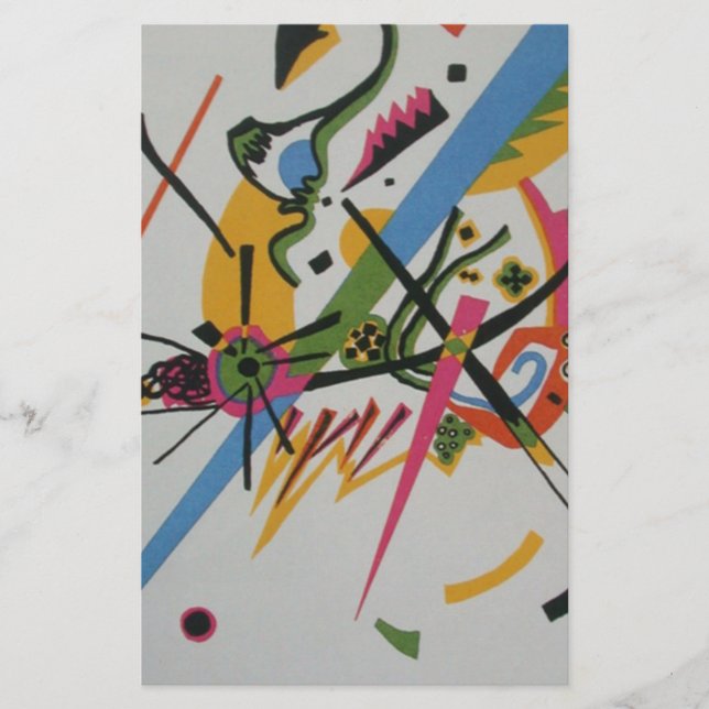 Kandinsky Small Worlds Kleine Welts I Brevpapper (Framsida)