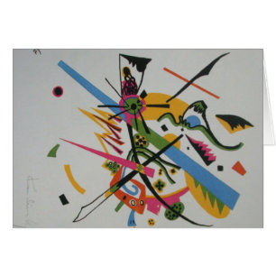 Kandinsky Small Worlds Kleine Welts I Hälsningskort