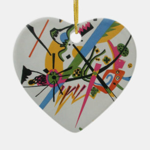 Kandinsky Small Worlds Kleine Welts I Julgransprydnad Keramik