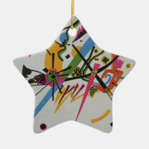 Kandinsky Small Worlds Kleine Welts I Julgransprydnad Keramik