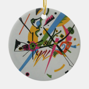 Kandinsky Small Worlds Kleine Welts I Julgransprydnad Keramik