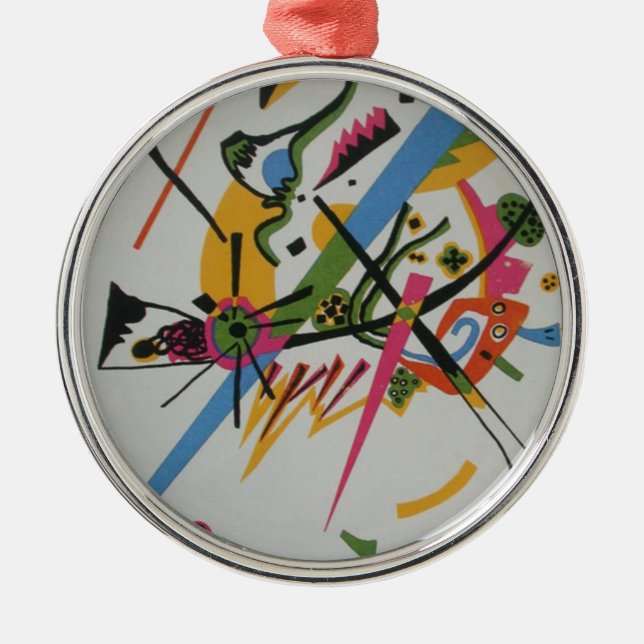 Kandinsky Small Worlds Kleine Welts I Julgransprydnad Metall (Framsidan)