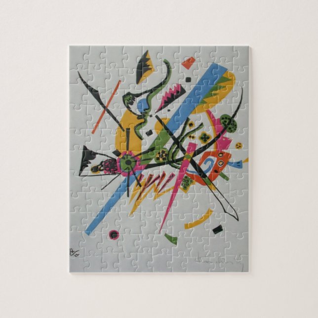 Kandinsky Small Worlds Kleine Welts I Painting Art Pussel (Vertikal)
