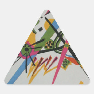 Kandinsky Small Worlds Kleine Welts I Triangelformat Klistermärke