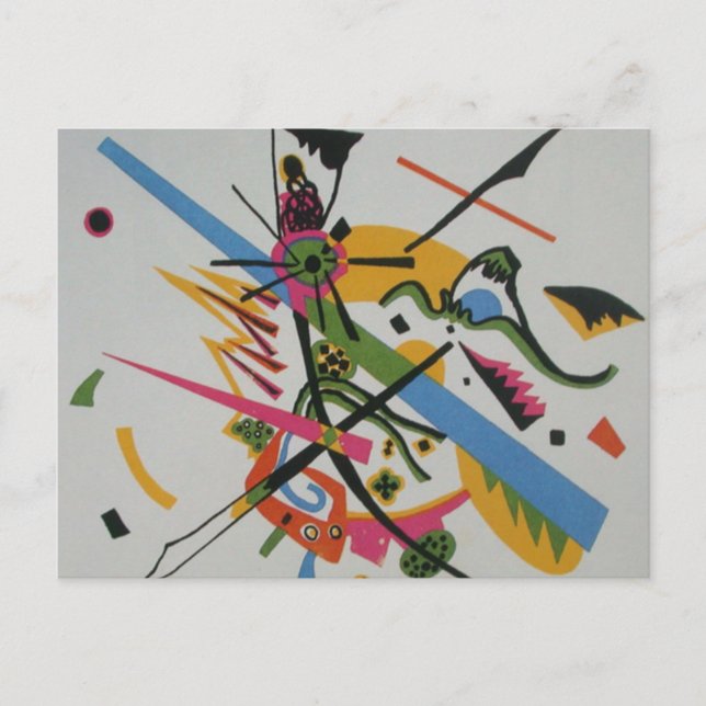 Kandinsky Small Worlds Kleine Welts I Vykort (Framsida)