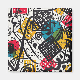 Kandinsky - Small Worlds V, abstrakt art Magnet