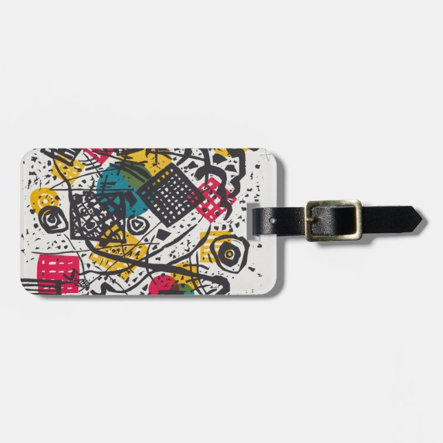 Kandinsky Small Worlds V Abstrakt Classic Bagagebricka (Horisontell Framsida)