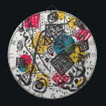 Kandinsky Small Worlds V Abstrakt Classic Darttavla<br><div class="desc">Den här målningsbilden av abstrakten baseras på teckningen Kandinsky Welten V (Small Worlds V) (1922) med hög upplösning av Wassily Kandinsky. Original from The MET Museum.</div>