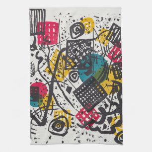 Kandinsky Small Worlds V Abstrakt Classic Kökshandduk