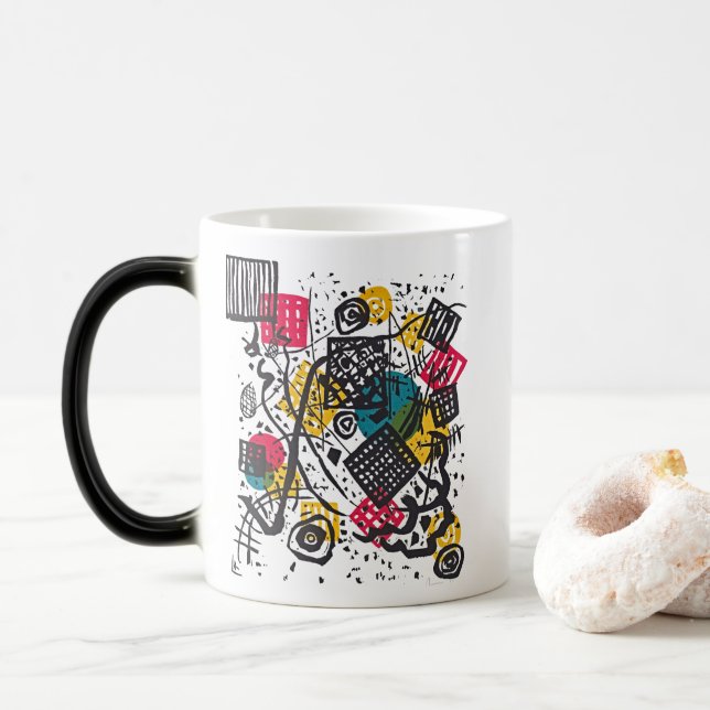 Kandinsky Small Worlds V Bauhaus konst mugg (Med munk)