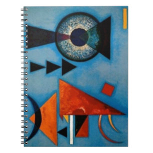 Kandinsky Soft Hard Abstrakt Anteckningsbok Med Spiral