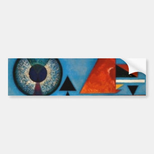Kandinsky Soft Hard Abstrakt Bildekal