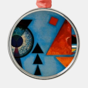 Kandinsky Soft Hard Abstrakt Julgransprydnad Metall