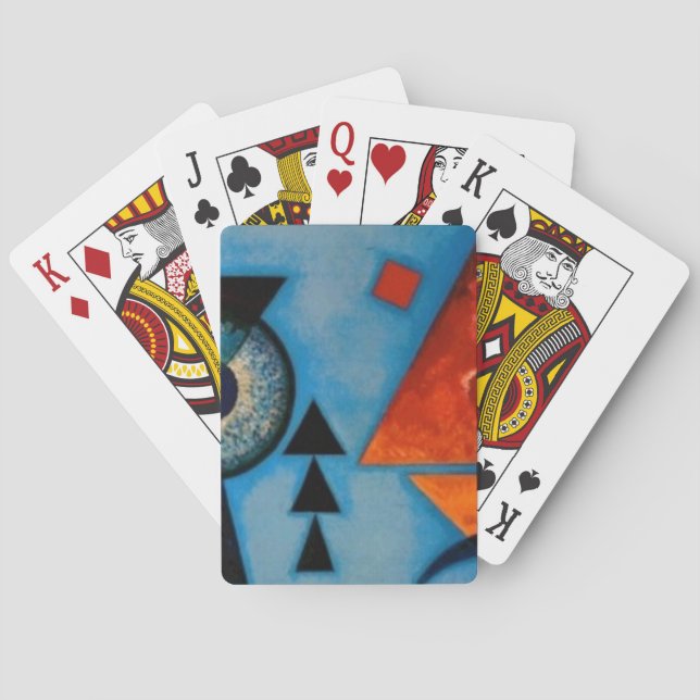 Kandinsky Soft Hard Abstrakt Kortlek (Baksidan)