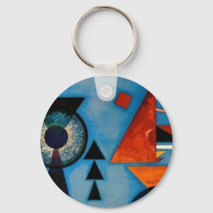 Kandinsky Soft Hard Abstrakt Nyckelring