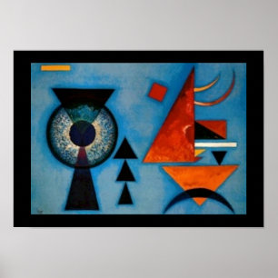 Kandinsky Soft Hard Abstrakt Poster
