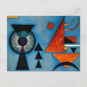Kandinsky Soft Hard Abstrakt Vykort