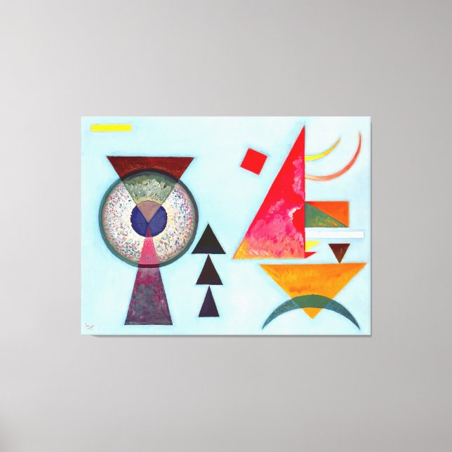 KANDINSKY - SOFT HARD (Weiches Hart) - 1927 - Canvastryck (Framsida)