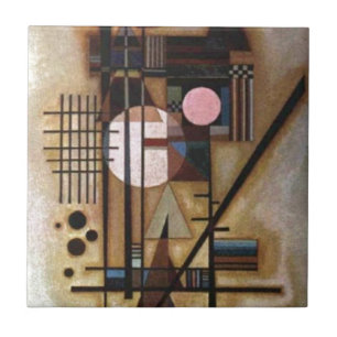 Kandinsky Softened Construction Kakelplatta