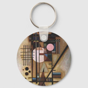Kandinsky Softened Construction Nyckelring
