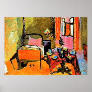 Kandinsky - Sovrum i Aintmillerstrasse, Poster