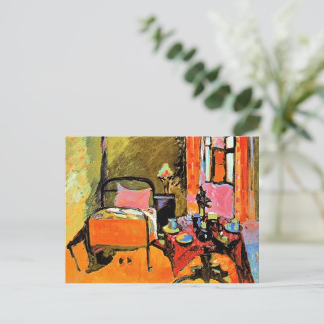 Kandinsky - Sovrum i Aintmillerstrasse, Vykort (Stående Fram)