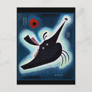 Kandinsky - Spetsigt svart kvadrat Vykort