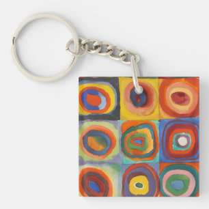 Kandinsky Squares Concentric Circles
