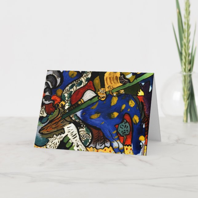 Kandinsky - St George I Kort (Framsida)