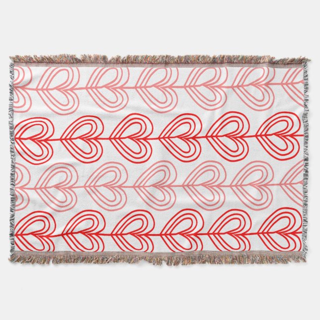 Kandinsky Staggered Valentine Filt (Framsidan)