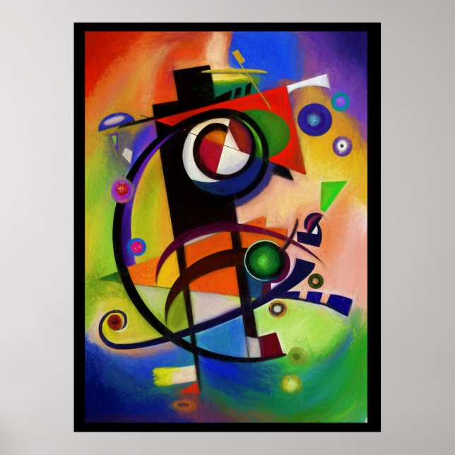 Kandinsky stil poster (Framsidan)
