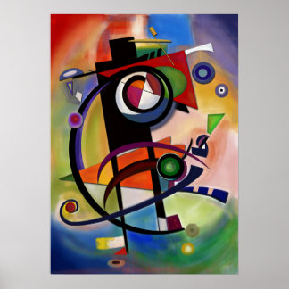 Kandinsky stil poster