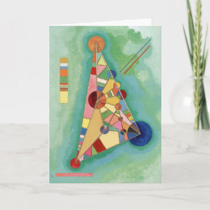 Kandinsky - striangeln Flera Färg Kort